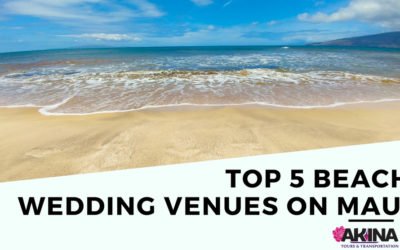 Top 5 Beach Wedding Venues on Maui